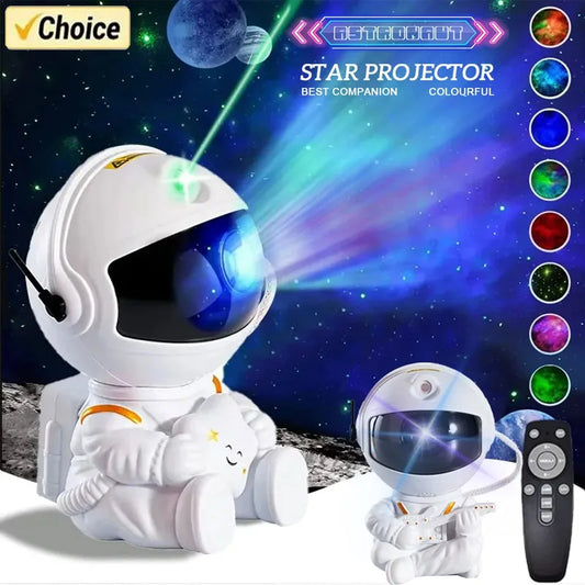 Astronaut Space Projector Starry Nebula Ceiling LED Lamp