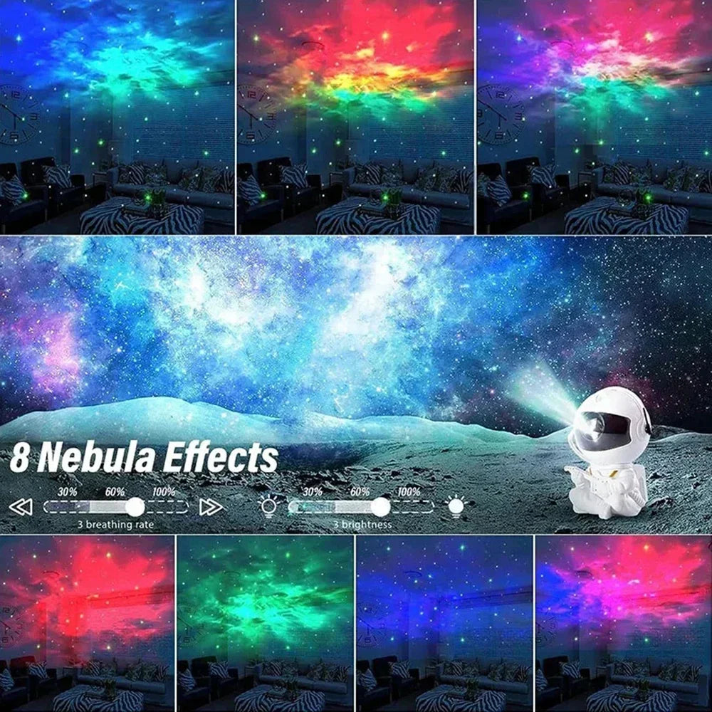 Astronaut Space Projector Starry Nebula Ceiling LED Lamp